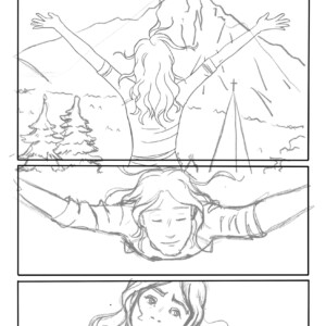 Comic Page 1 - Sketch